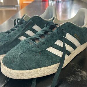adidas Gazelle Suede Men’s Sneakers - Forest Green / White